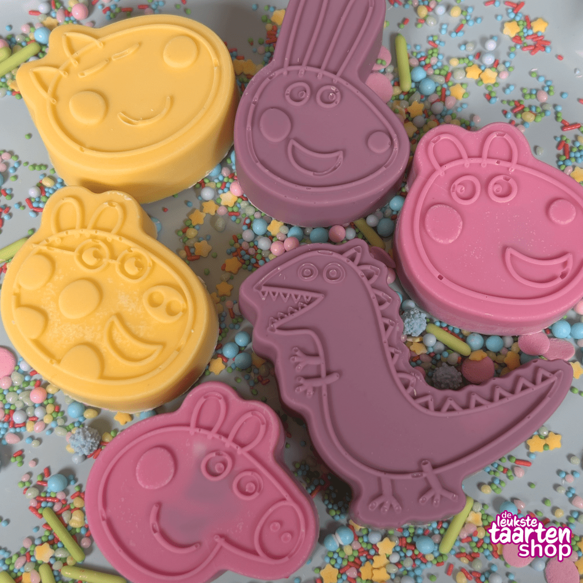 Peppa Pig Cake Bites