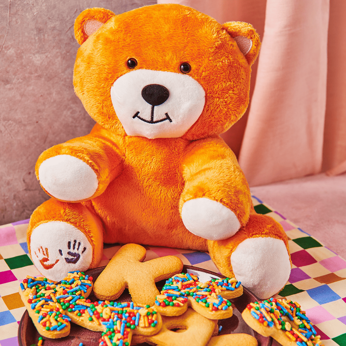 Koekjes voor Kika met alfabet sprinkels