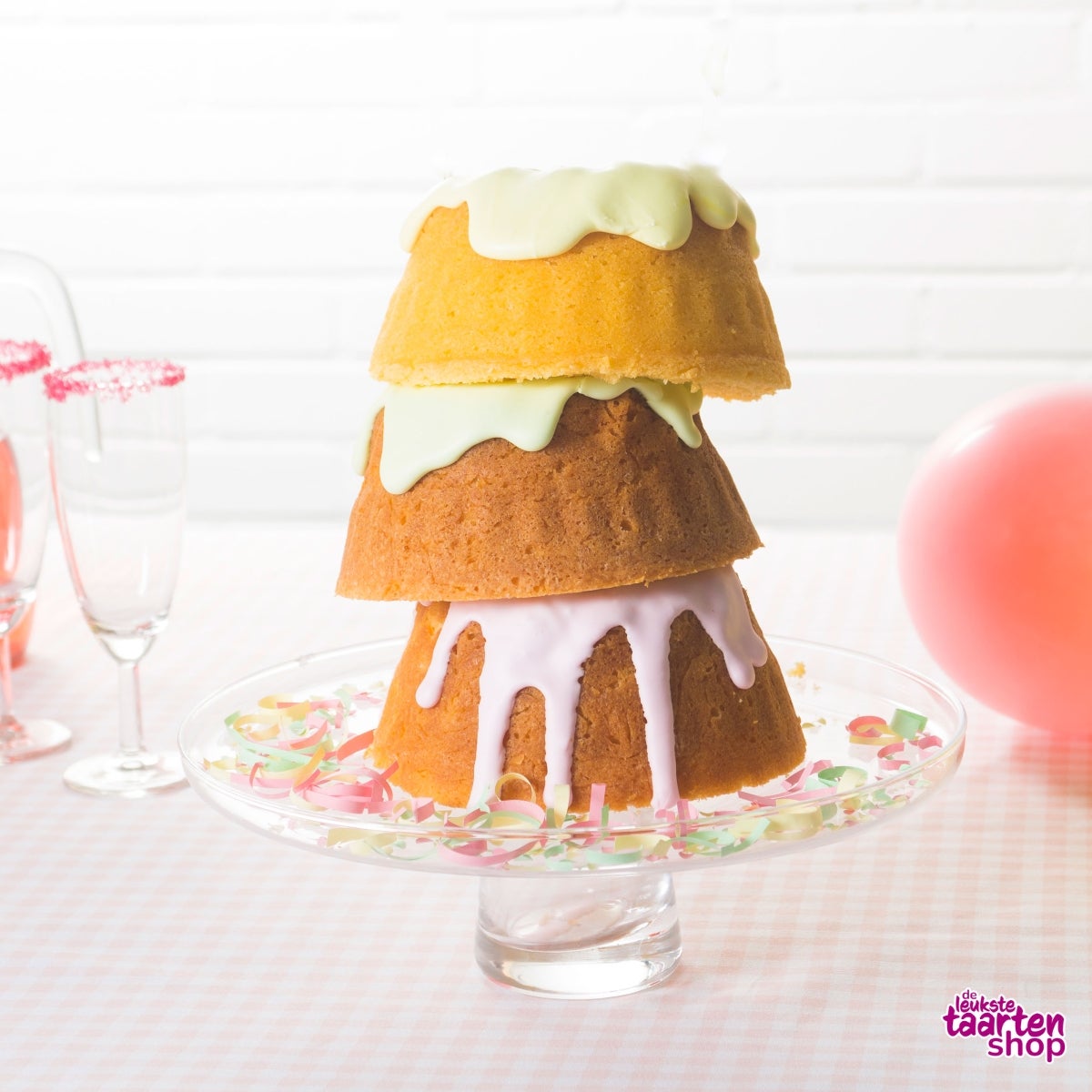 Kouglof avec paquet de cuisson goutte à goutte
