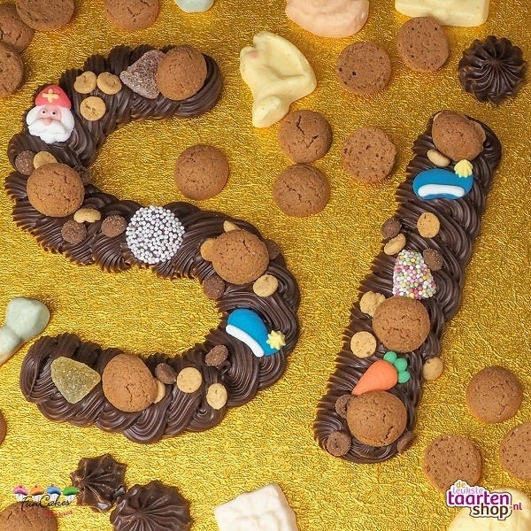 Sint chocolade letters