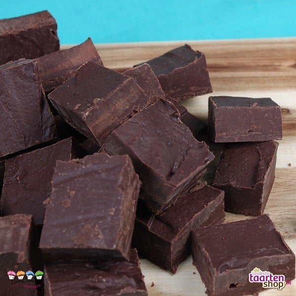 Pure chocolade fudge