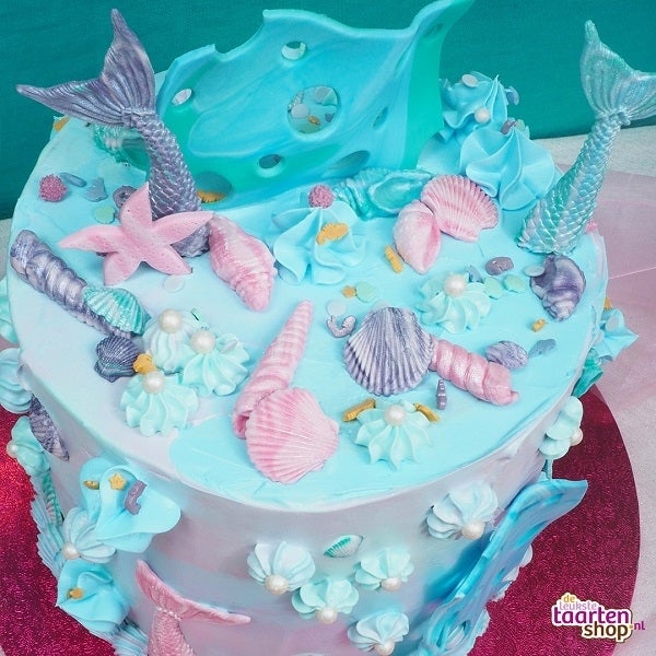 Recept Mermaid taart