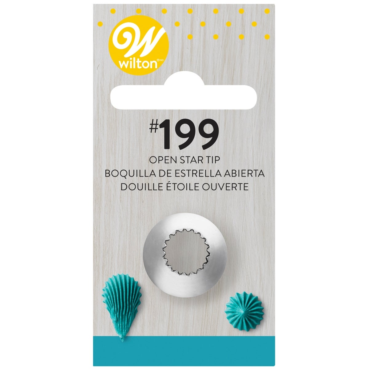 Wilton Douille #199 Open Star