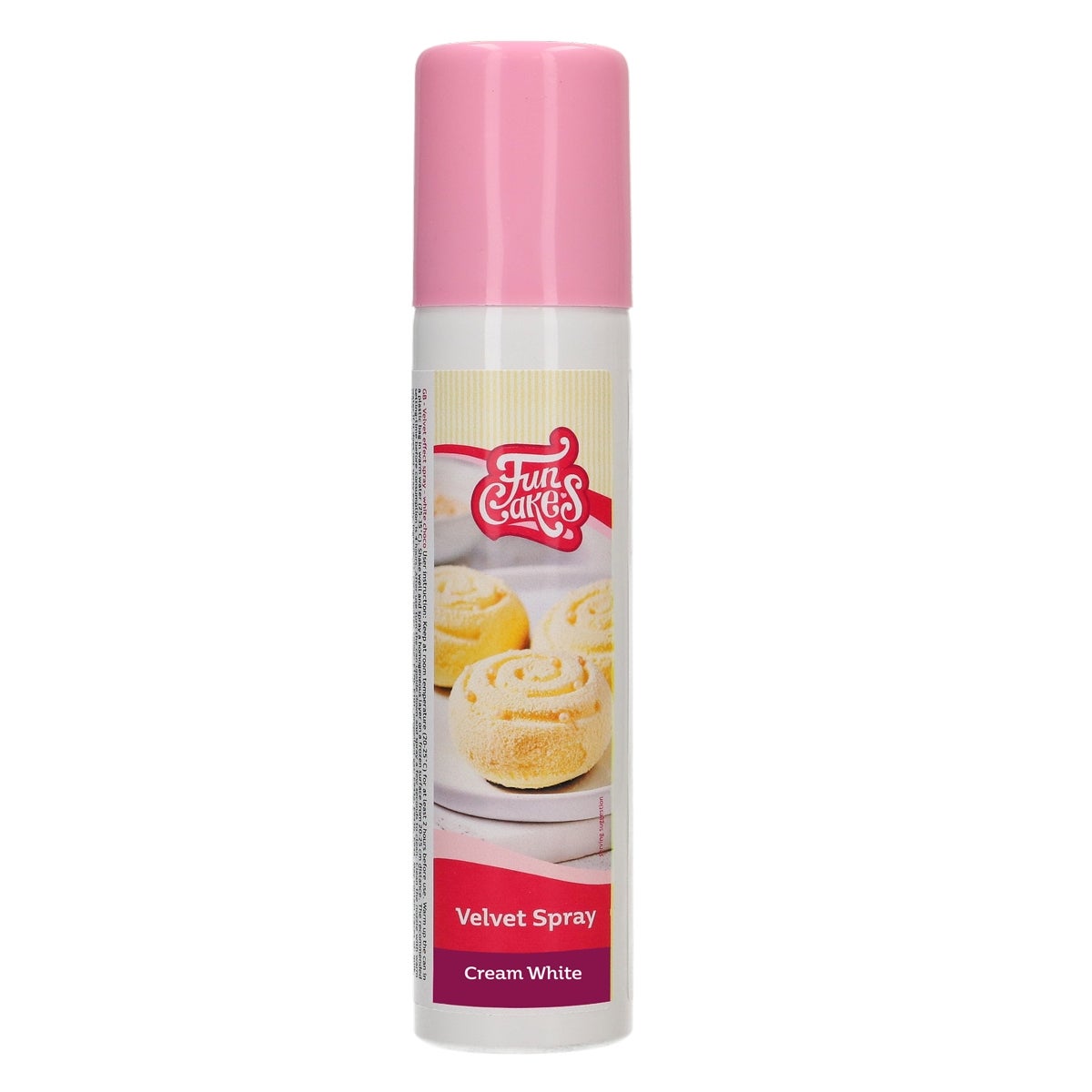 Spray Velours FunCakes Crème Blanche 100 ml
