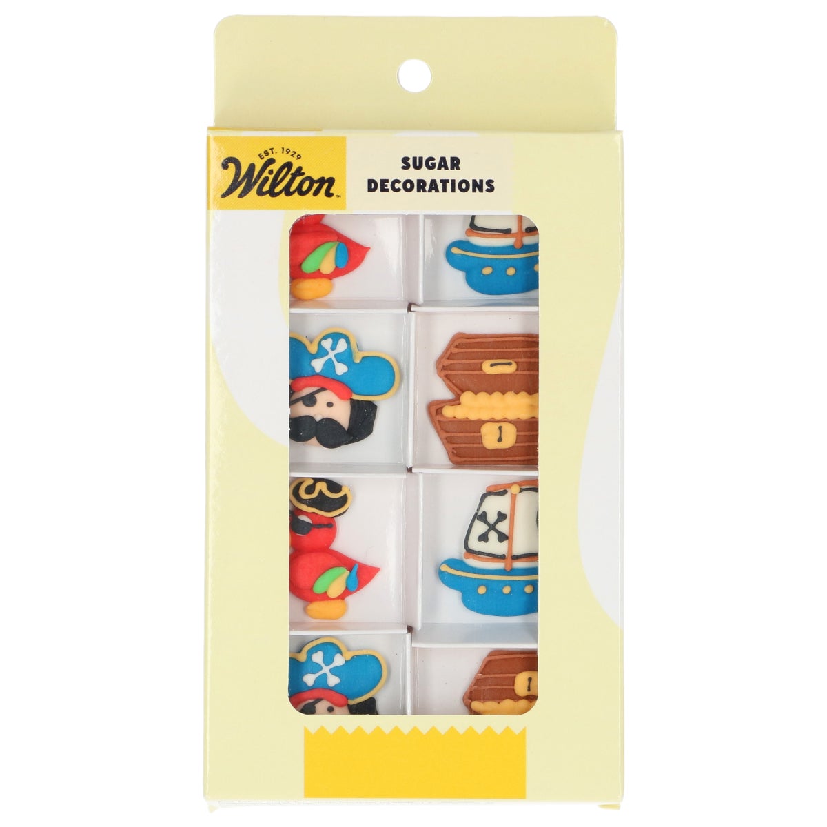 Wilton Décorations en Sucre Pirates & Perroquets set/8