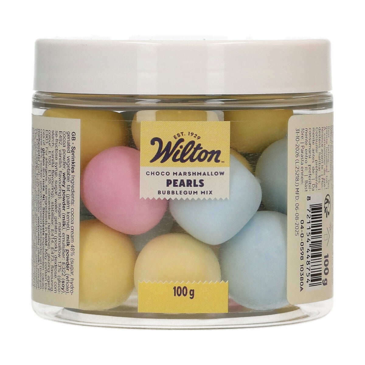 Wilton Perles Choco Marshmallow Bubblegum Mix 100g