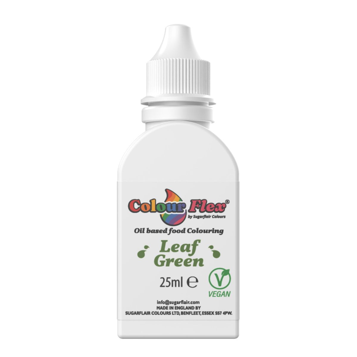 Sugarflair Colourflex Oil Leaf Green 25ml
