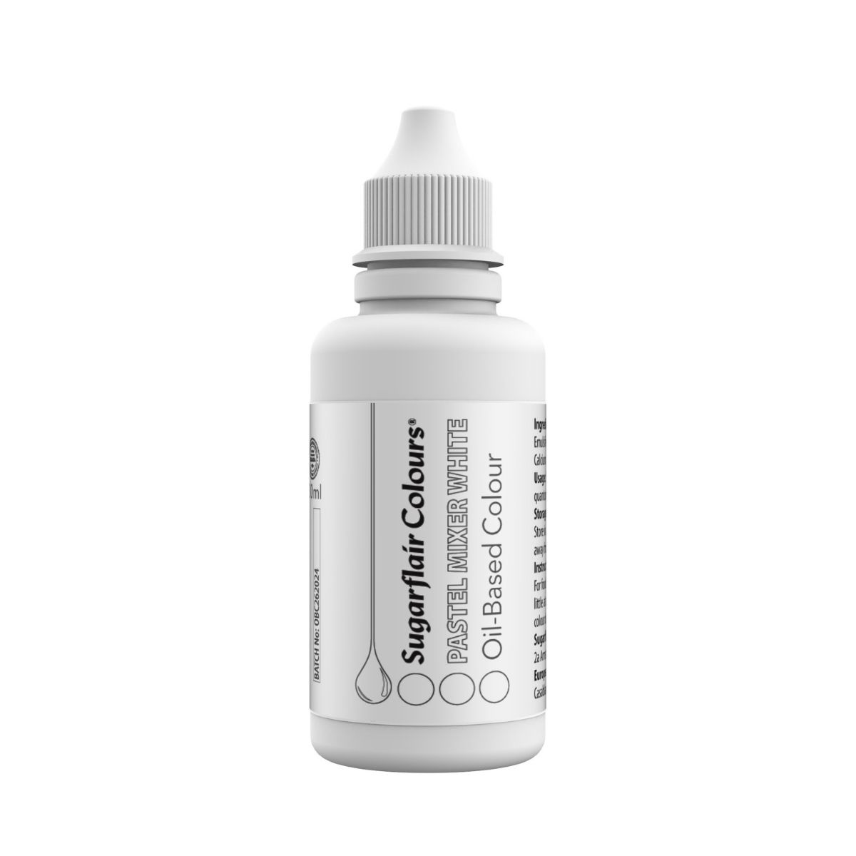 Sugarflair Mélangeur Pastel blanc 30ml