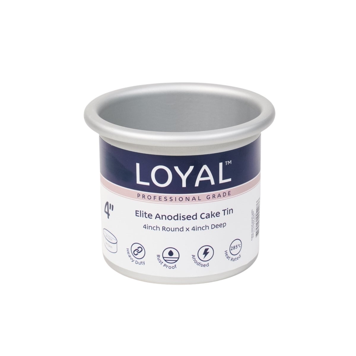 LOYAL Elite Moule à Gâteau Extra Haut Rond Ø10cm