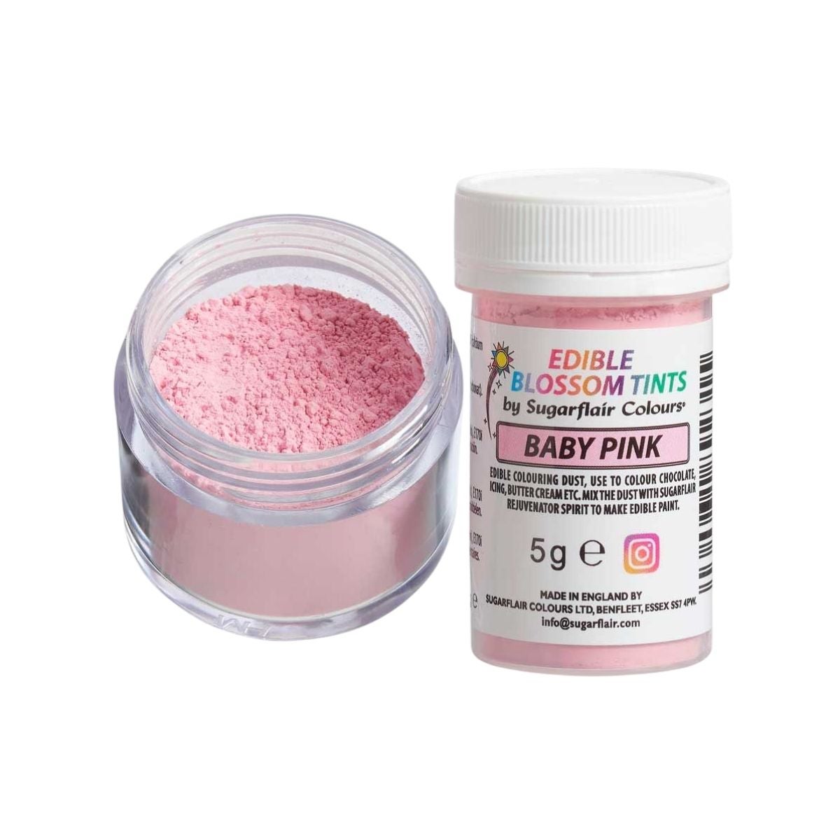 Sugarflair Blossom Tint Dust Rose Bébé 5g