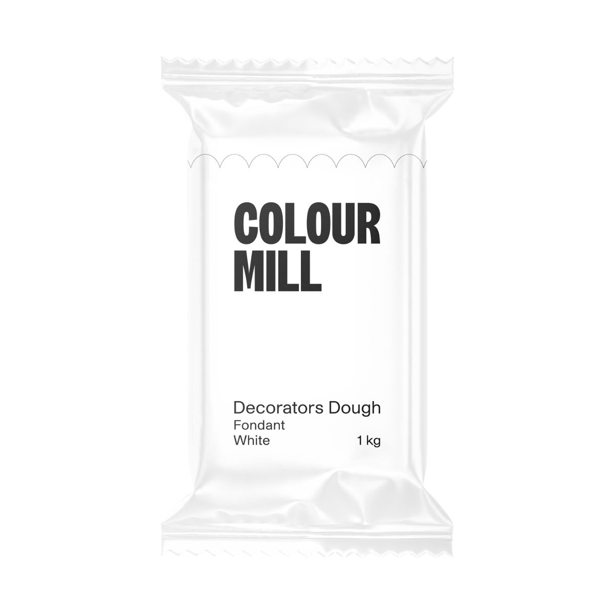 Colour Mill Pâte à Sucre Decorators Dough Blanc 1kg