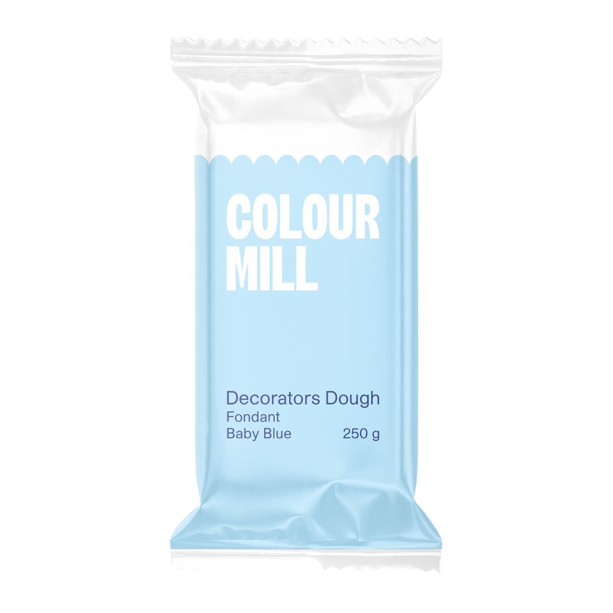 Colour Mill Pâte à Sucre Decorators Dough Baby Blue 250g