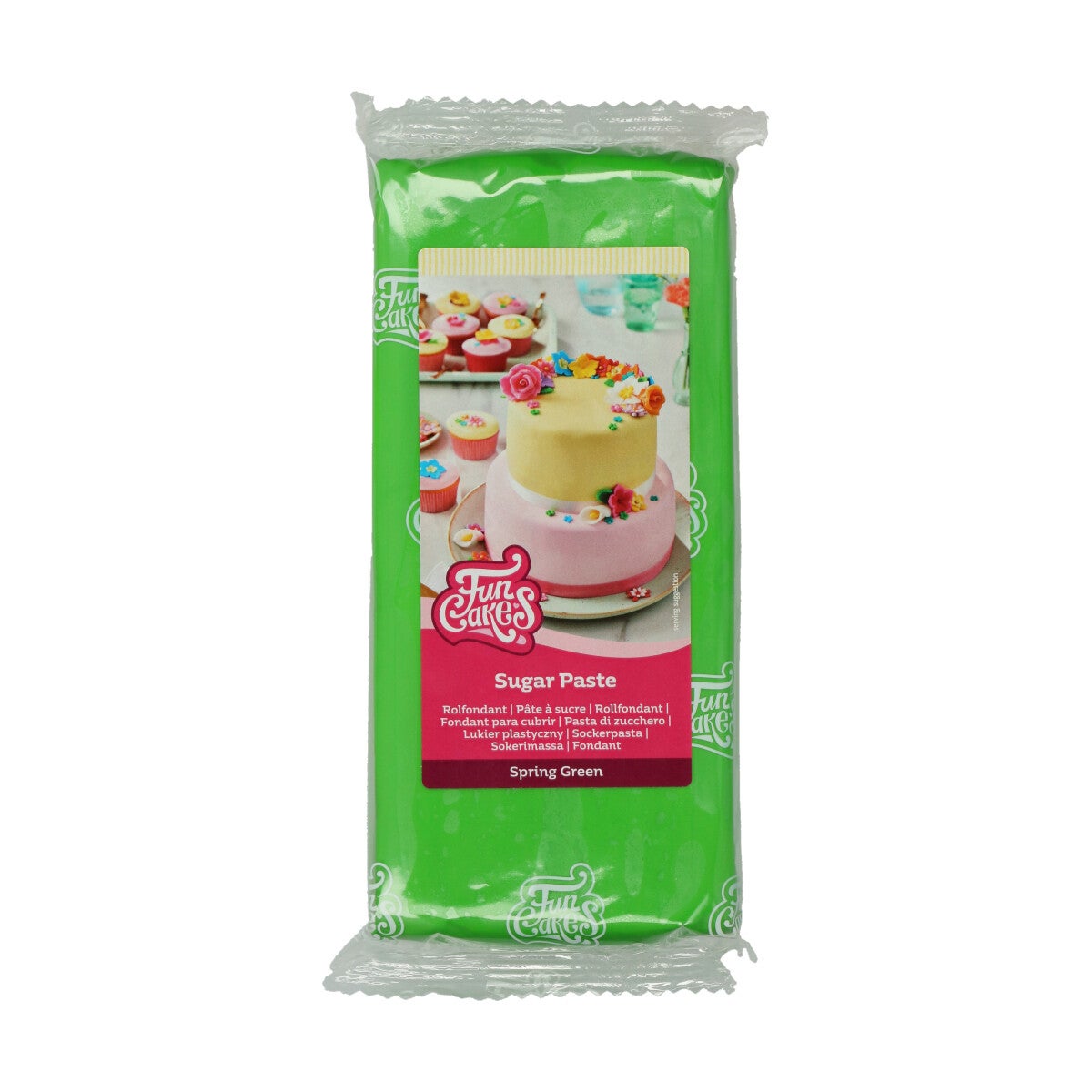 FunCakes Pâte à Sucre Spring Green - Vert 1 kg