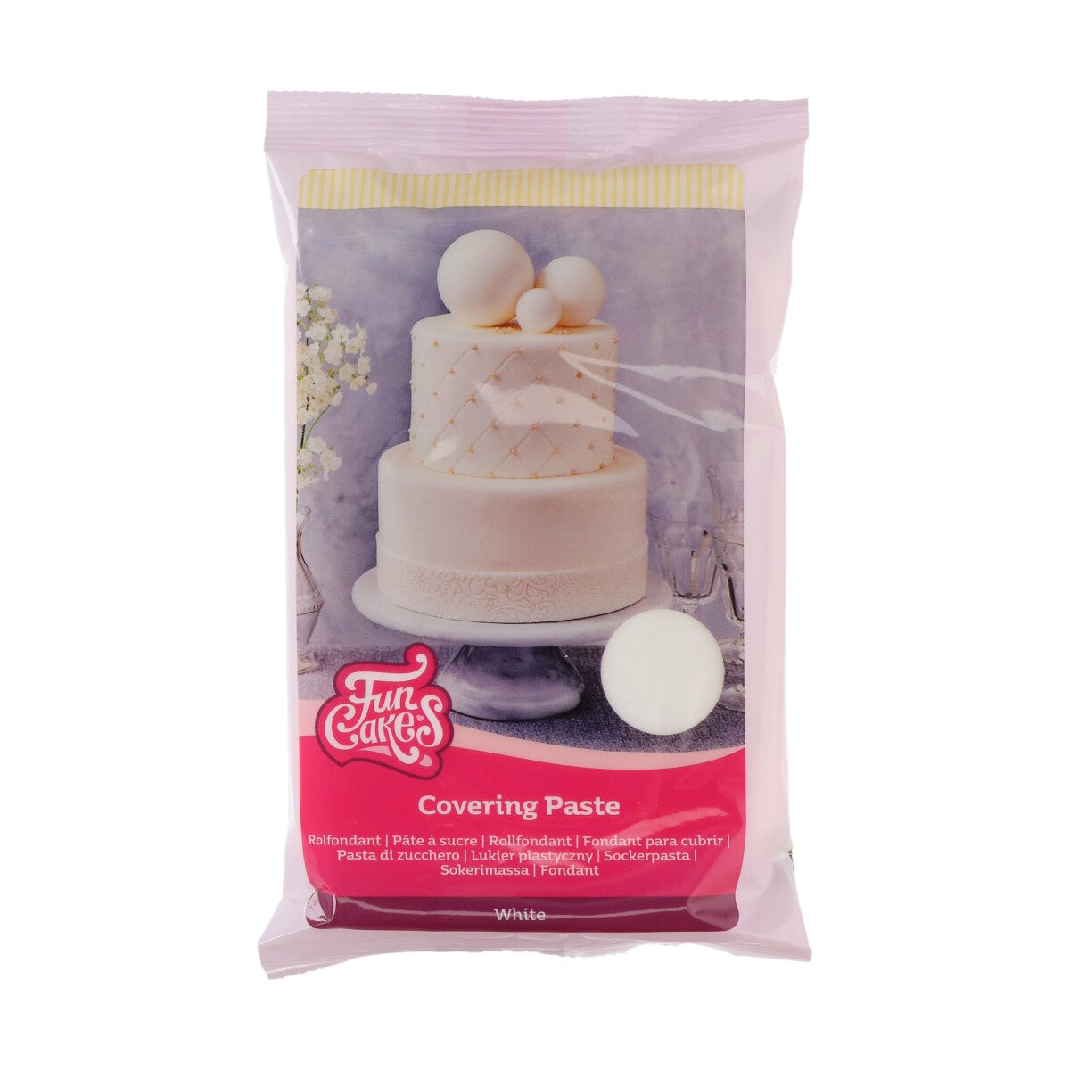 FunCakes Covering Paste Blanc 500g