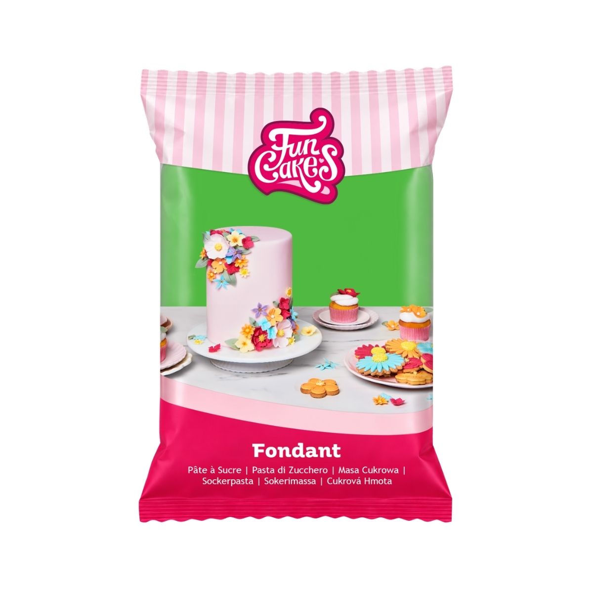 FunCakes Pâte à Sucre Spring Green 250g