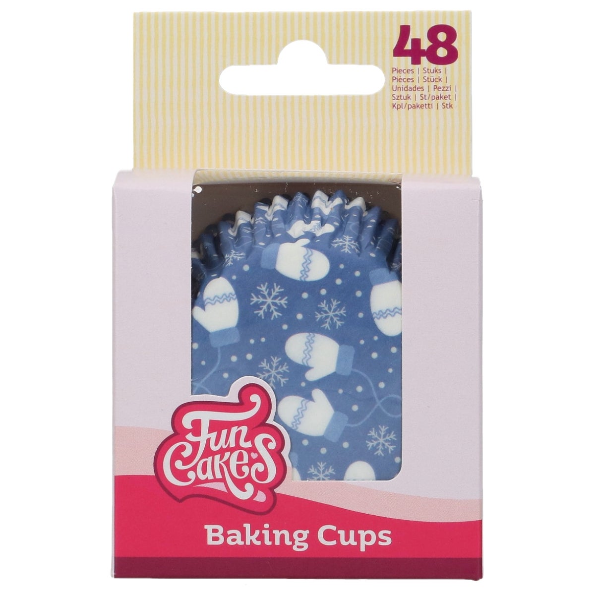 FunCakes Caissettes à Cupcakes Hiver Douillet pk/48