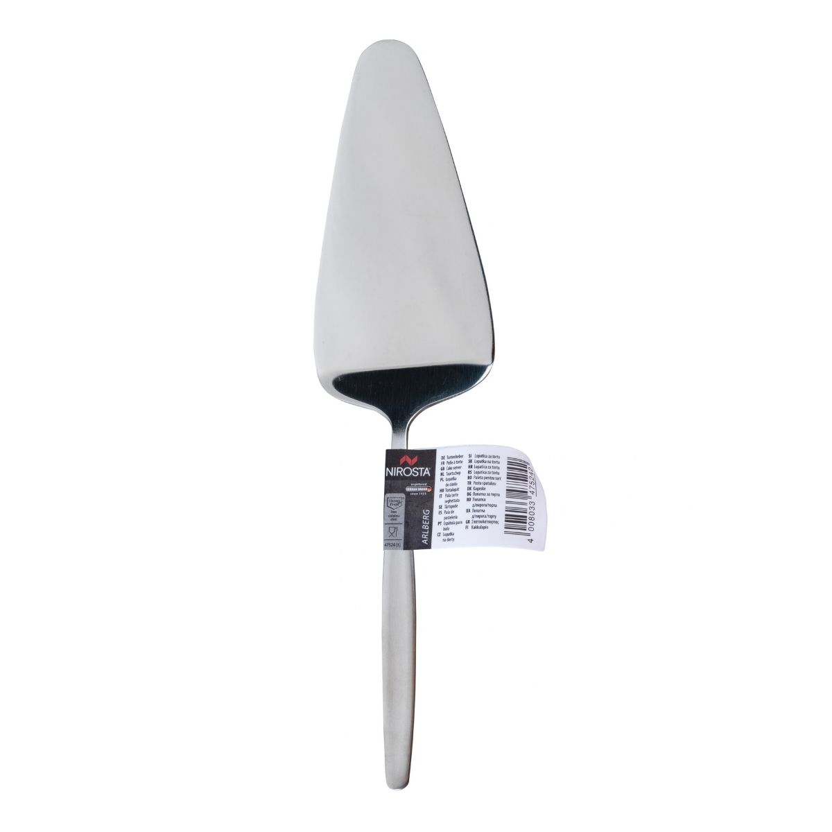 Nirosta Pelle à Gâteau Inox 22cm