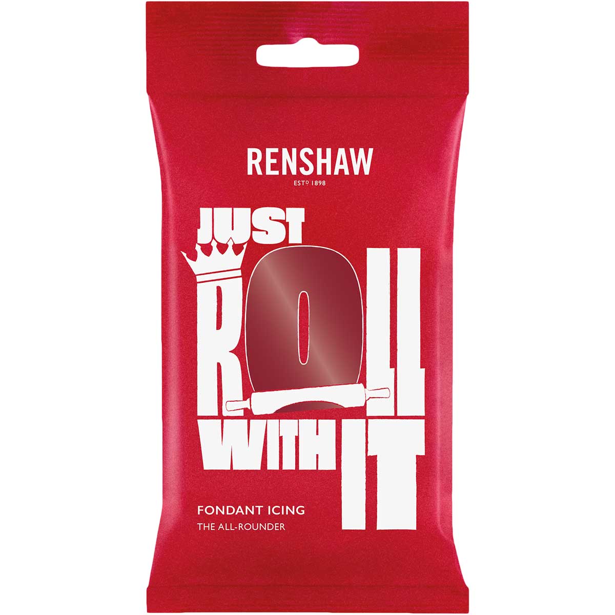 Renshaw Fondant Icing Ruby Red 250g