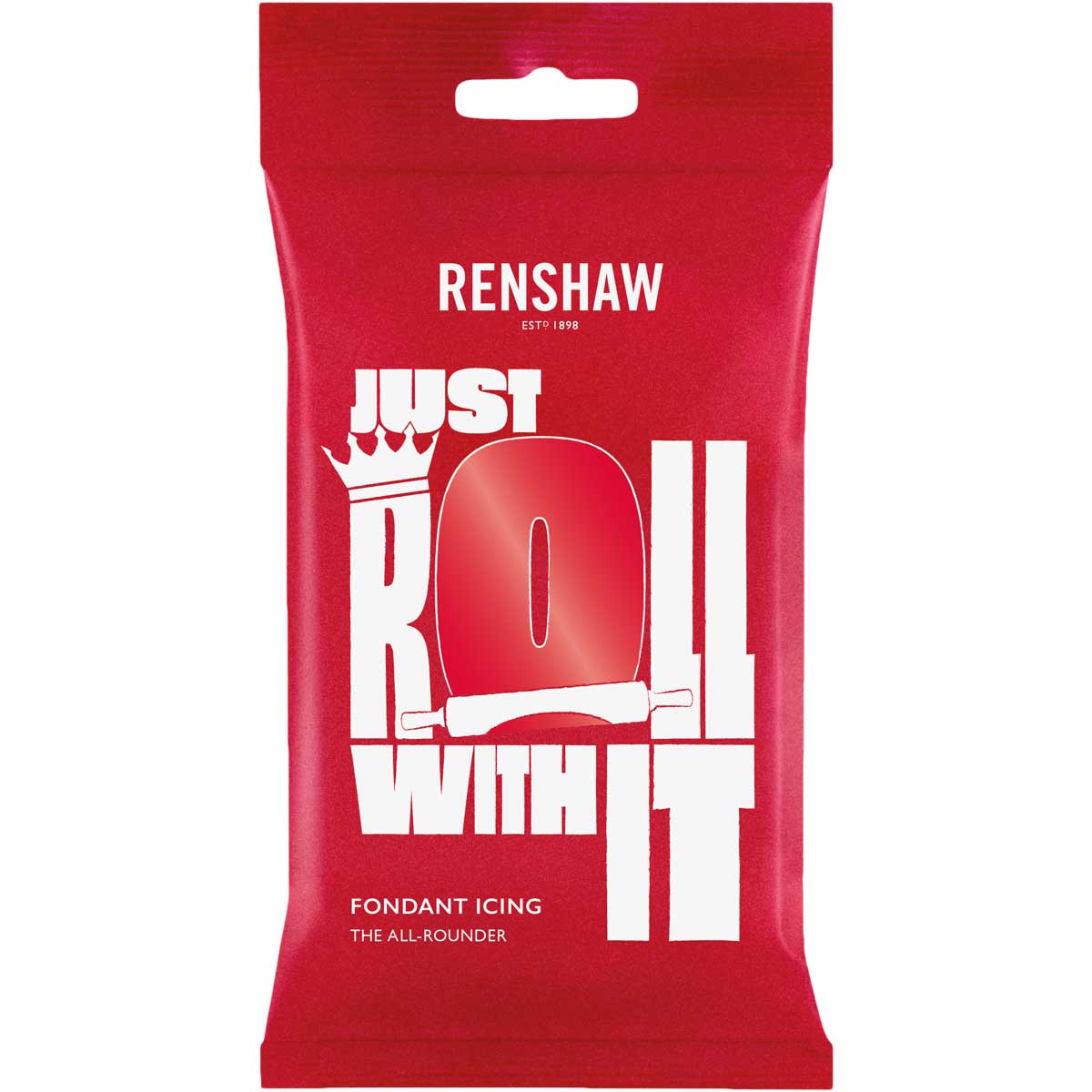 Renshaw Pâte à Sucre Icing Poppy Red 250g