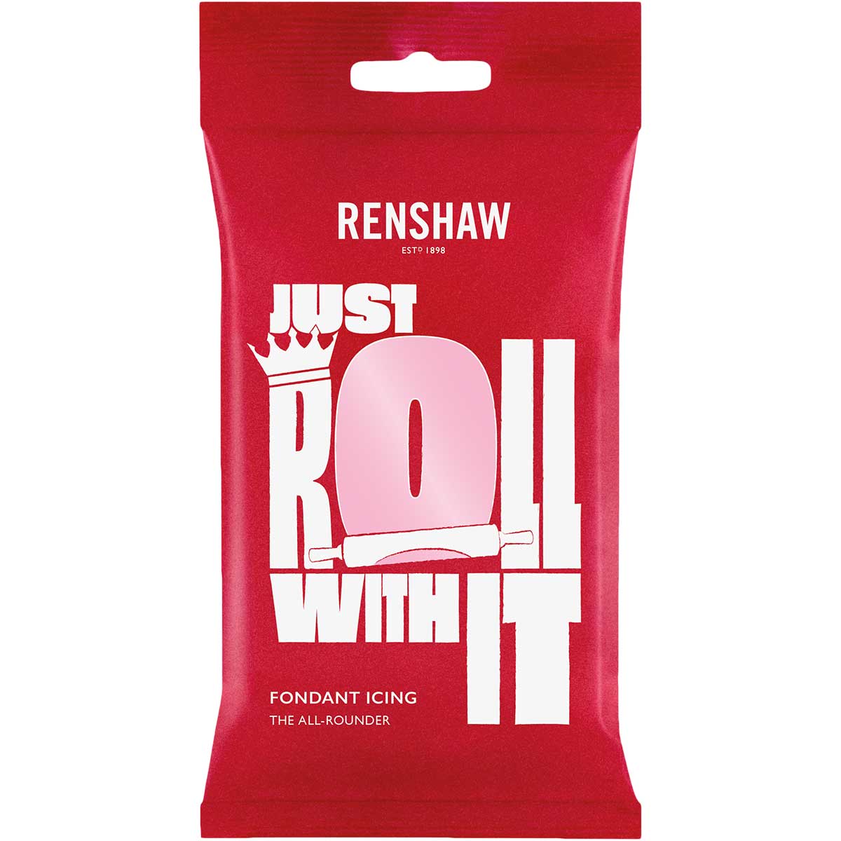 Renshaw Pâte à Sucre Rose 250g