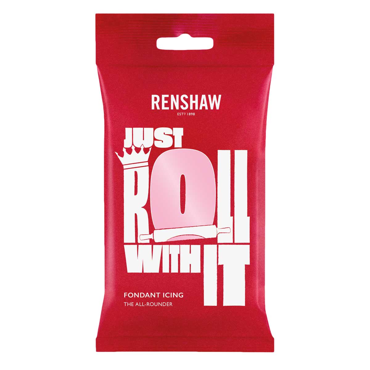 Renshaw Pâte à Sucre Pink 1kg
