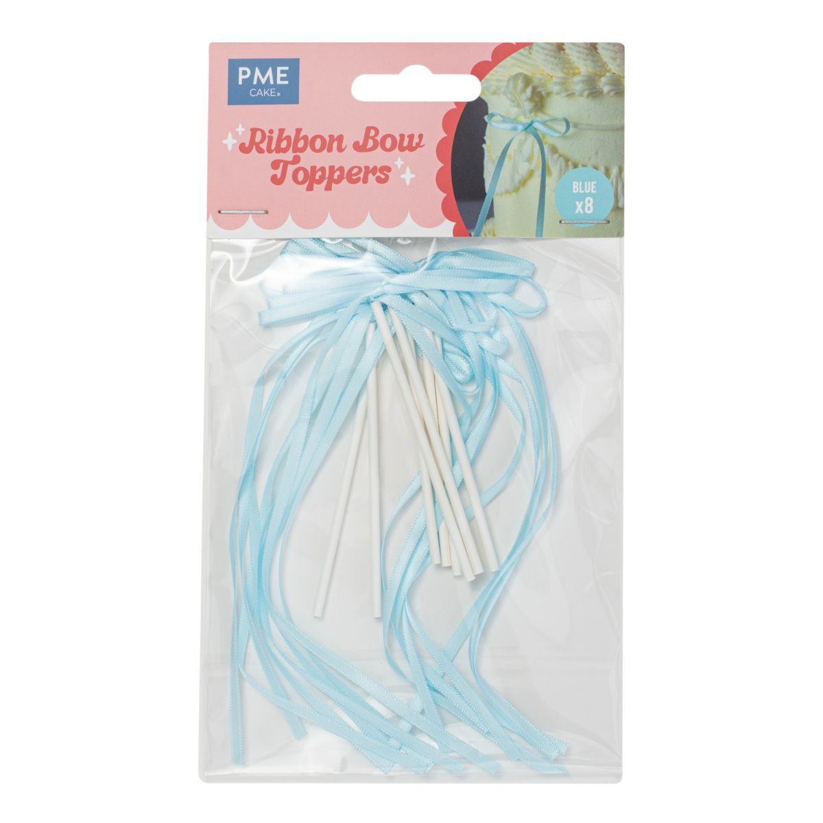PME Nœuds Décoratifs Bleu pk/8