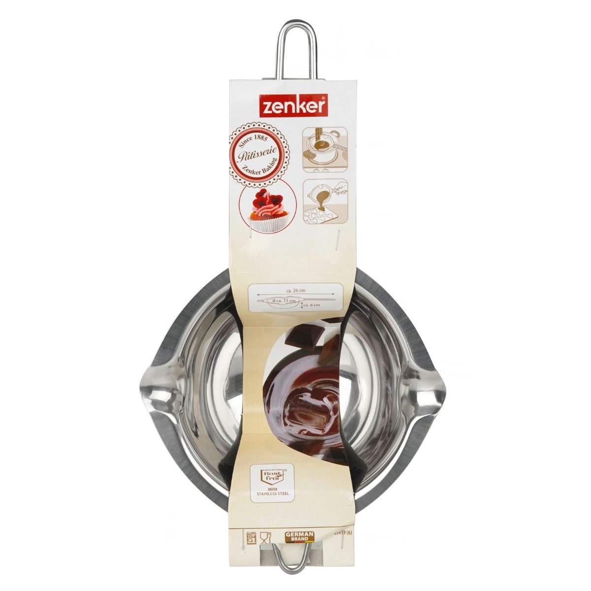 Zenker Casserole à Chocolat Inox 225ml