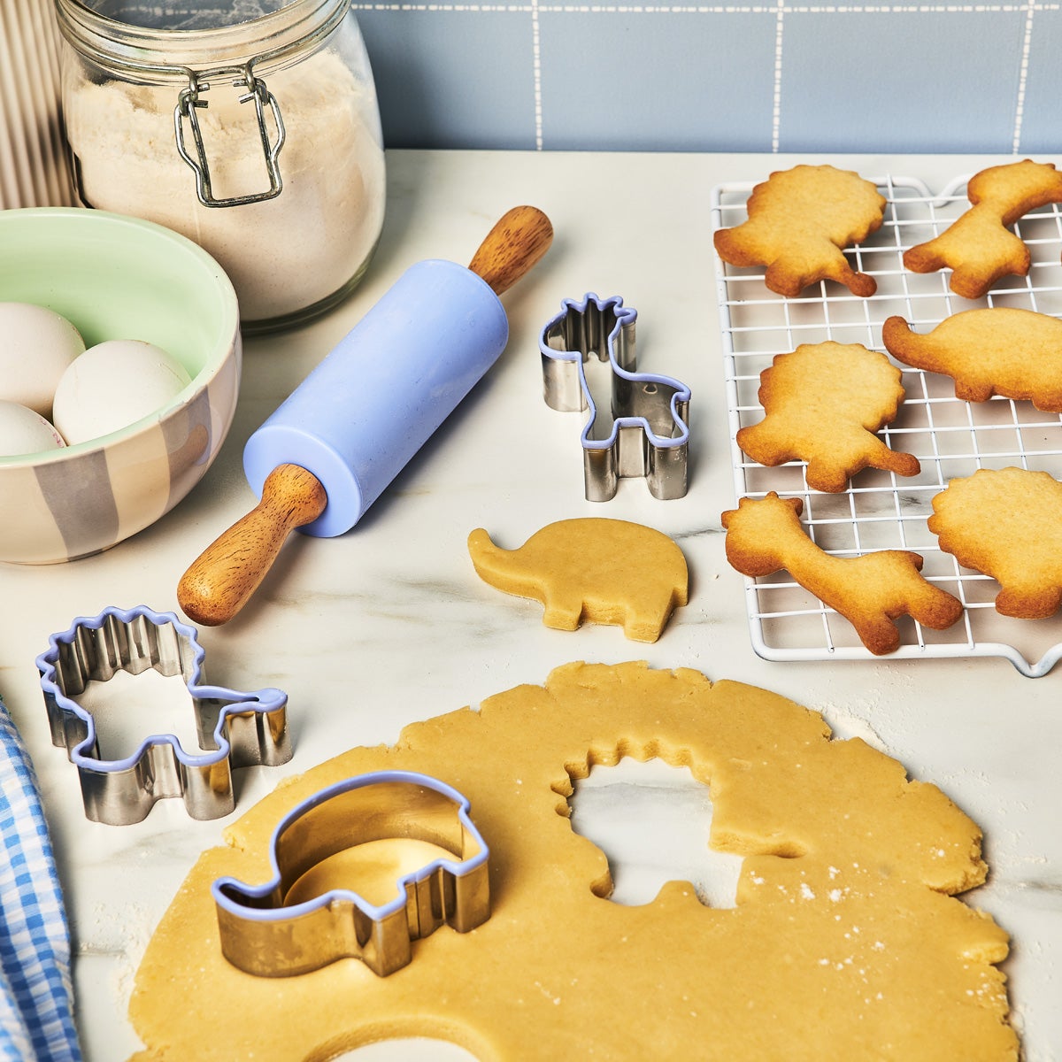 Wilton Kit de Pâtisserie Emporte-pièces Wild Animals Set/4