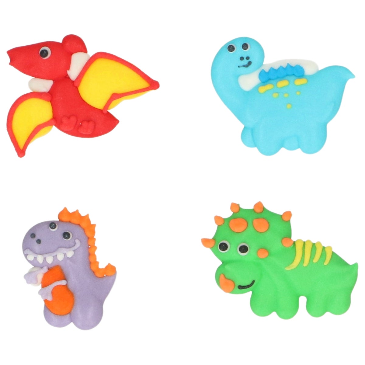 Wilton Décorations en Sucre Dinos Joyeux set/8