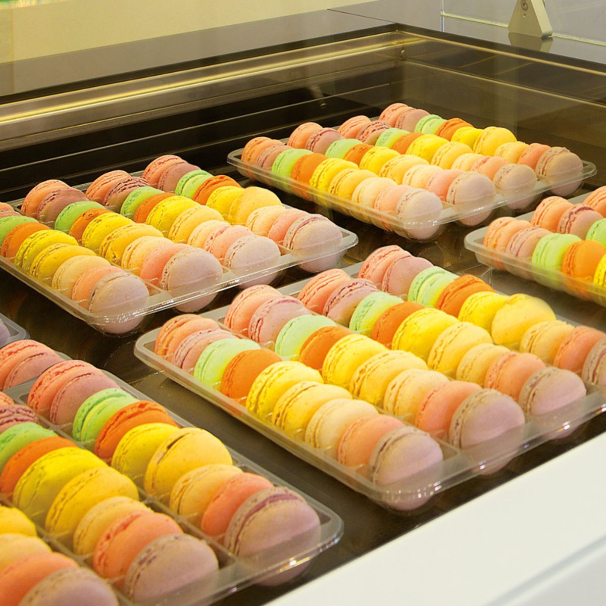 Boîte Présentoir Macarons Transparente 36 Cavités pk/50