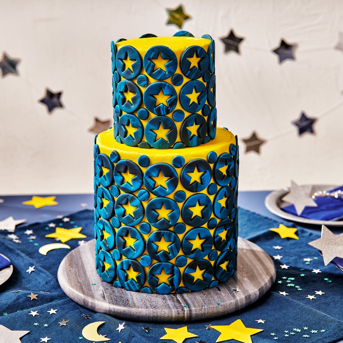 FunCakes Pâte à Sucre Midnight Blue 250g
