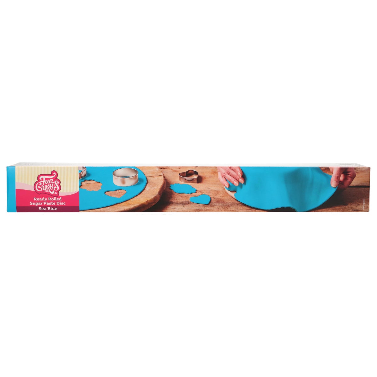 FunCakes Ready Rolled Disc Pâte à Sucre Sea Blue BBD Discount