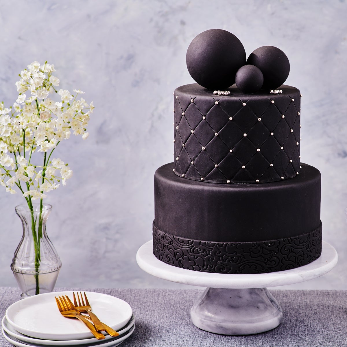 FunCakes Pâte à Sucre Covering Paste Black 500g
