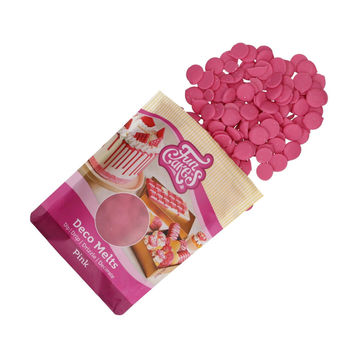 FunCakes Deco Melts Rose 250g