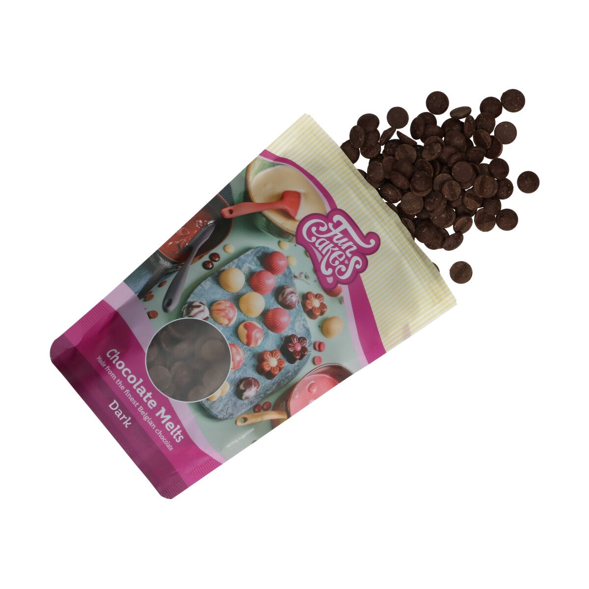 FunCakes Chocolat à Fondre Noir 350g