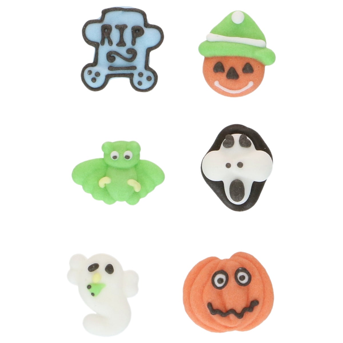 FunCakes Décorations en Sucre Citrouilles Effrayantes set/8