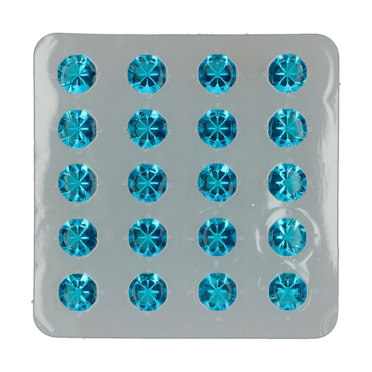 FunCakes Diamants en Gelée Comestibles Bleu Ciel pk/20