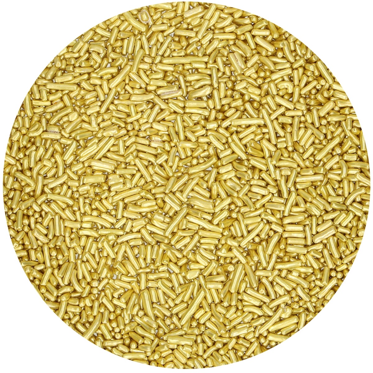 FunCakes Sugar Strands Métalliques Or 800g