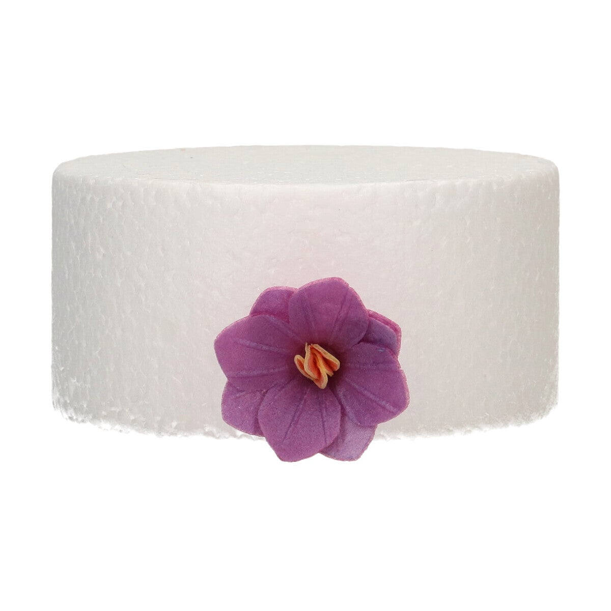 FunCakes Fleurs Comestibles en Azyme Deluxe Hortensia Violet/Jaune Small pk/18