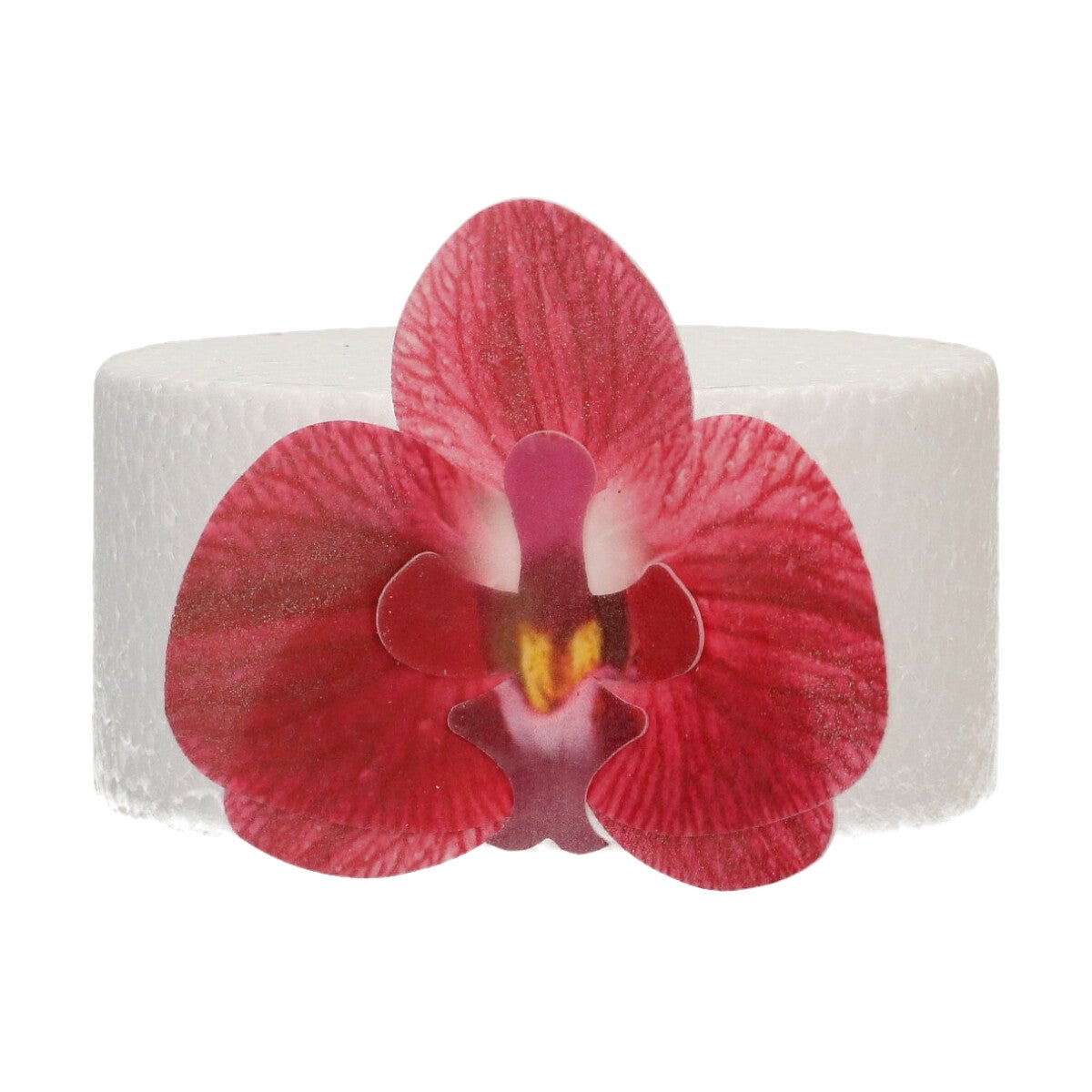 FunCakes Fleurs Comestibles en Azyme Deluxe Orchidée Rouge Medium pk/10