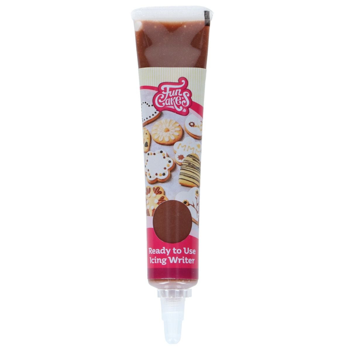 FunCakes Icing Writer Chocolat au Lait Prêt à l’Emploi 25g