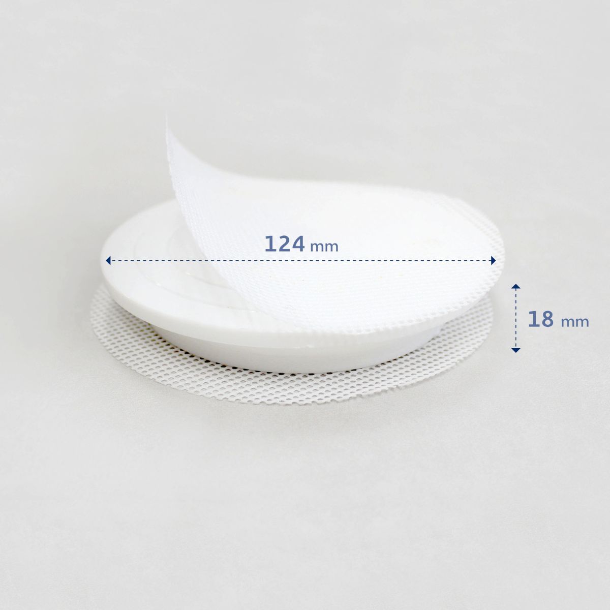 LOYAL Mini Plateau Tournant Ø12,4cm avec 2 Tapis en Silicone