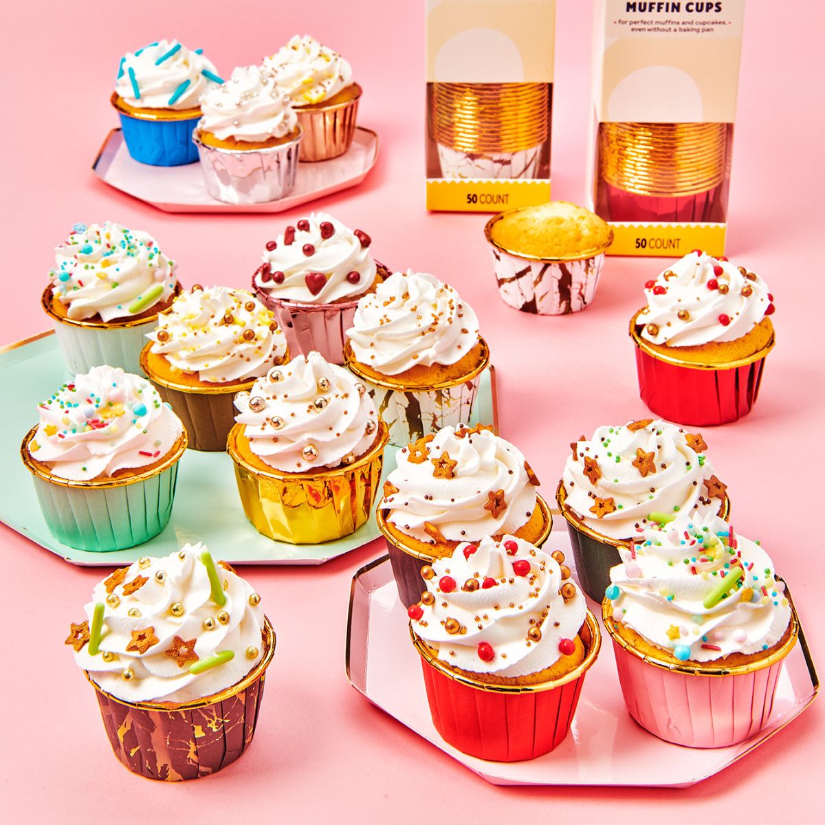 Wilton Muffin Cups Red pk/50