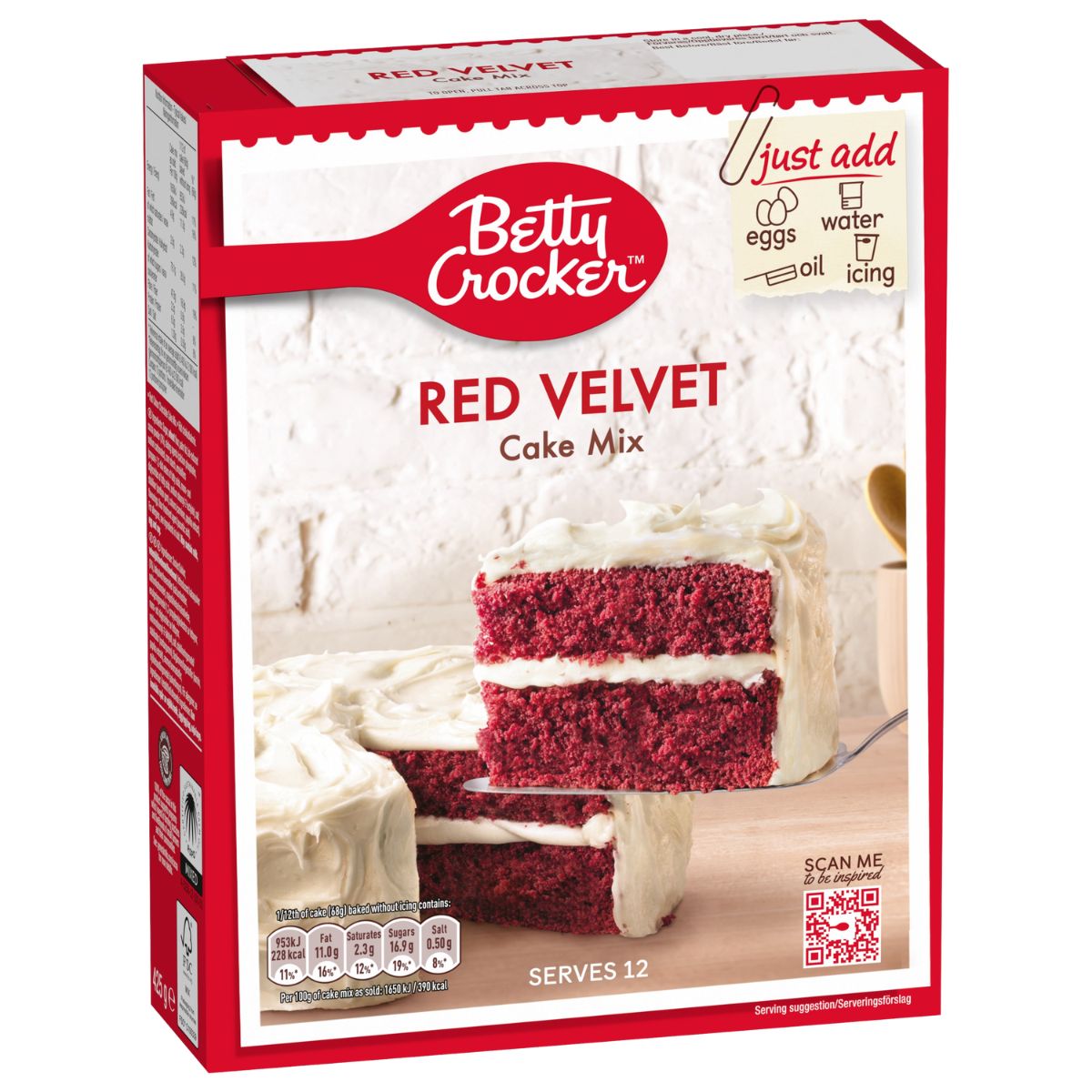 Betty Crocker Red Velvet Cake Mix 425g