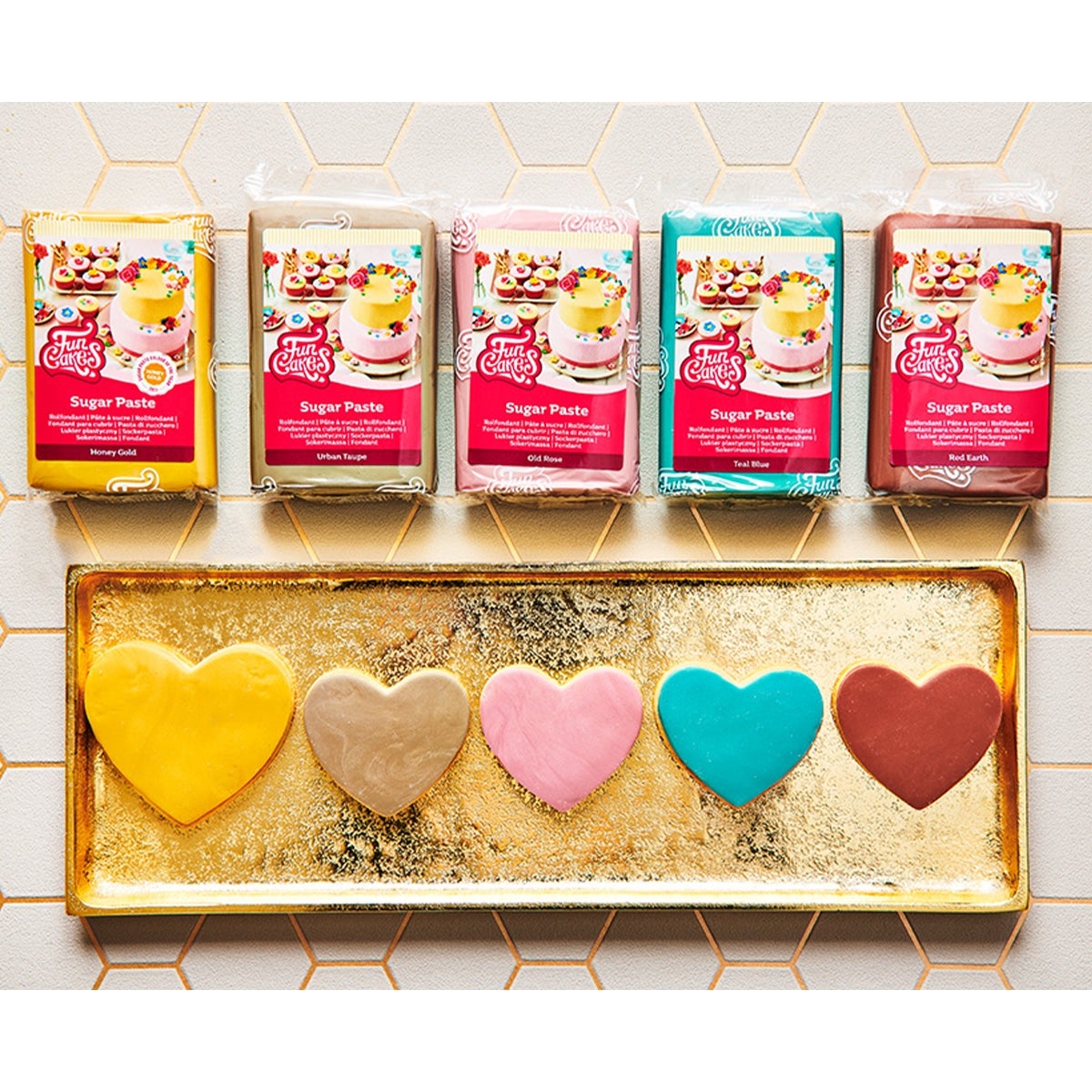 FunCakes Pâte à sucre Old Rose 250g