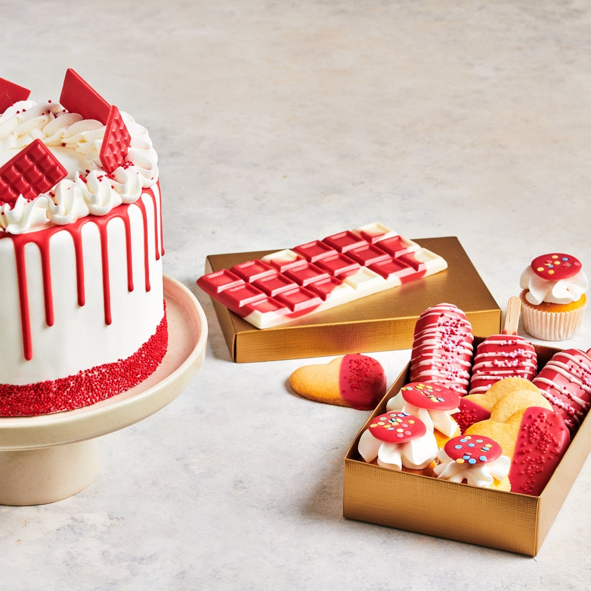 FunCakes Deco Melts Rouge 250g