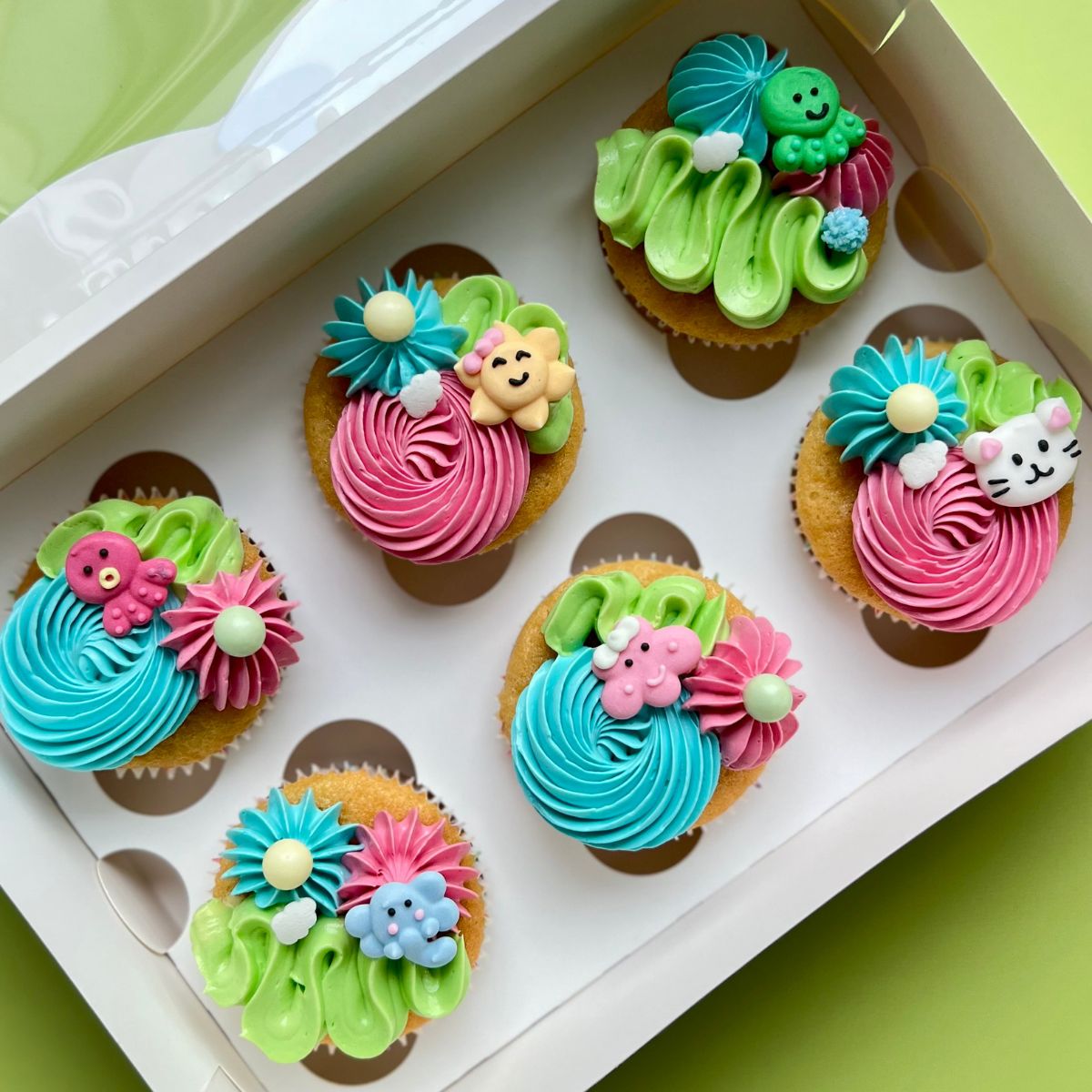 FunCakes Décors en Sucre Kawaii set/8