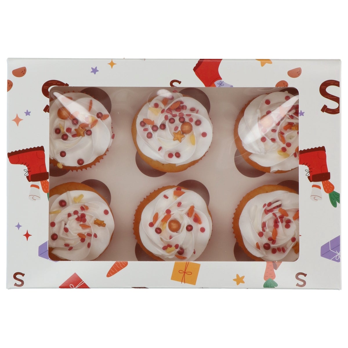 FunCakes Boîte à Cupcakes 6 Saint Nicolas pk/3