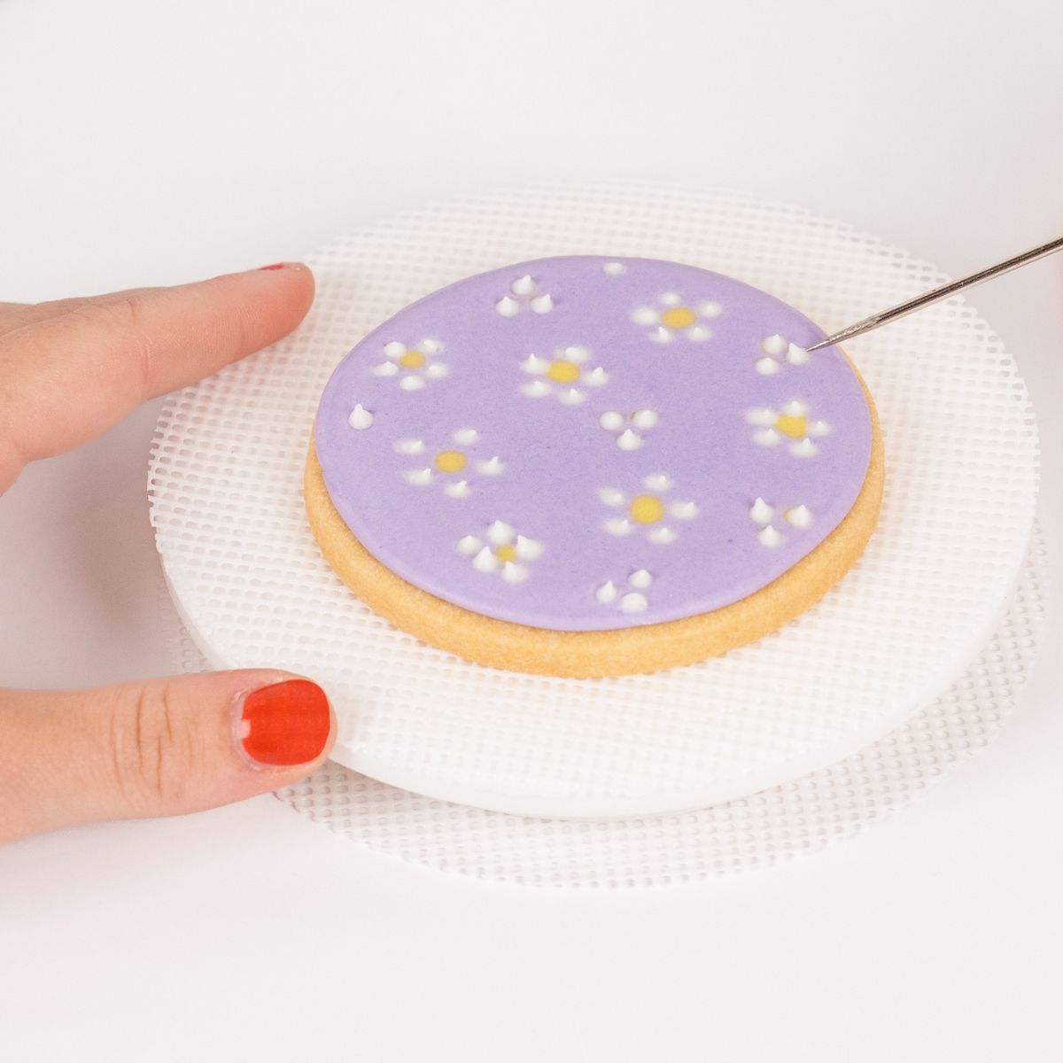 LOYAL Mini Plateau Tournant Ø12,4cm avec 2 Tapis en Silicone