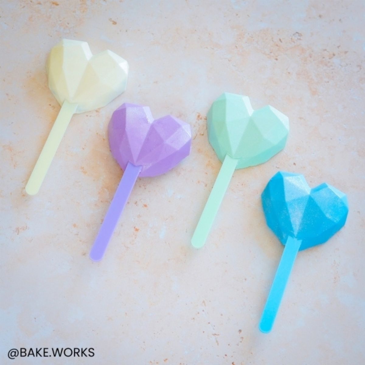 Simply Making Cakesicle Sticks Standard Vert Pastel pk/10